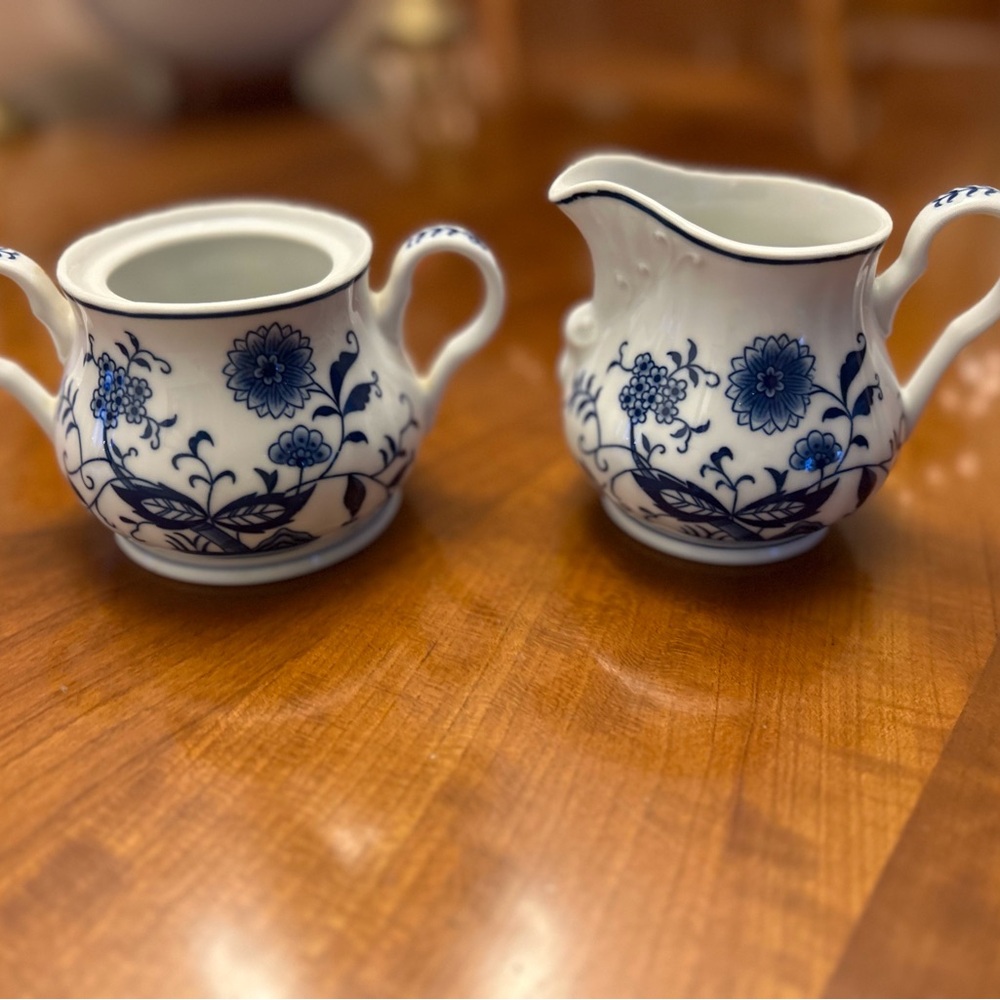 Blue Danube Floral Serveware Set